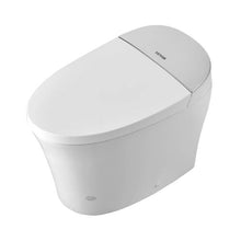 Smart Toilet with Air Drying Heated Seat Clean Nozzle Auto Freshening Easy Remote Control & LED Display