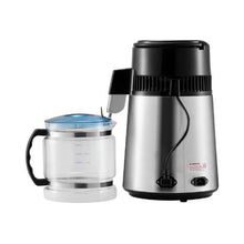 4L Water Distiller, 1.05 Gallon Pure Water Purifier for Home, 750W Stainless Steel Interior Distilled Water Maker -  (Silver)