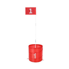 6-Hole Backyard Golf Chipping Game, Portable Outdoor Golf Game for Adults and Kids