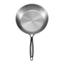 (240, 280, 320 mm)  Stainless Steel Frying Pan Cooking Skillet with Heat-Resistant Handle for Kitchen (3 Piece)