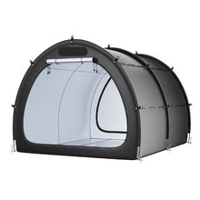 Bike Storage Tent 5+ Bikes Waterproof Outdoor Tent Ventilated Window Fiberglass Frame