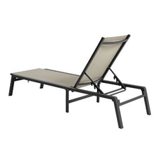 Outdoor Chaise Lounge Chair 400 lbs Capacity 5 Adjustable Positions Foldable – for Beach Patio