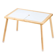 Toddler Sensory Table with Double-Sided Top & Non-Slip Feet Indoor/Outdoor Play – Wooden Table for Kids