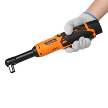 3/8 Inch Cordless Ratchet Wrench with Two Batteries Charger Sockets Adaptor and Extension Bar