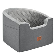 55 lbs Dog Booster Car Seat Pet Car Seat Small Dog up to  for Car JBS-PCS-006-DarkGray