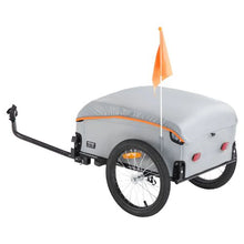 Heavy-Duty Bike Cargo Trailer – 88/100/160 lb Capacity Foldable Bicycle Wagon Cart with Universal Hitch