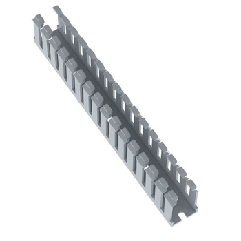 6FT 1.57x0.94 Panduct Type F PVC Narrow Finger/Slot Wiring Duct F.75X1.5LG6-A