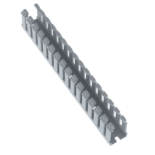 6FT 1.57x0.94 Panduct Type F PVC Narrow Finger/Slot Wiring Duct F.75X1.5LG6-A