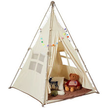 1-5 Years Old Kids Play Tent with Mat and Tent Lamp for Indoor and Outdoor