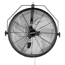 18 In Industrial Wall Fan | 4000 CFM, 3-Speed, Aluminum Blades, Indoor Use Pack of 1)