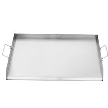 36x22 Inch Stainless Steel Flat Top Griddle - Universal Gas Grill Plate for BBQ Teppanyaki & Portable Cooking
