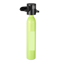 0.5L Mini Scuba Tank Portable Diving Cylinder with Refill Adapter Reusable Emergency Pony Bottle for Snorkeling