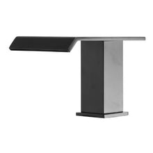 Roman Tub Faucet 3-Hole Waterfall Bathtub Faucet 2 Handles Deck Mount Drip-Free (Matte Black)
