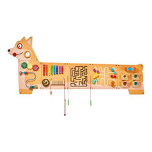 Puppy Activity Wall Panel 12 Montessori Sensory Toys for Kids 3-12 Ideal for Toddler Playroom or Classroom
