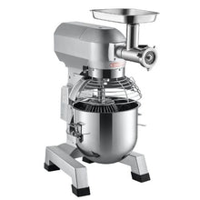 Commercial Stand Mixer 20 Qt 1100W 3-Speed Food Mixer with Meat Grinder Dough Hook & Whisk