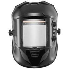 True Color Welding Helmet – Auto Darkening Solar Powered Welder Hood with 4 Arc Sensors for TIG MIG ARC