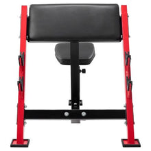 Preacher Curl Bench – 660lbs Max Load Strength Training Equipment Adjustable Weight Bench with Bar Holders for Bicep Isolation Home Gym Fitness