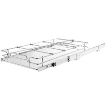 12.6Wx16.5Dx3.5H inches Heavy Duty Slide Out Pantry Shelves Steel Roll Out Drawers Sliding for Kitchen LX-C9139B