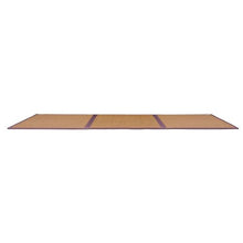 80 x 39 In Japanese Tatami Mat Foldable Natural Rattan Floor Mat Non-Slip Sleeping Mat for Yoga & Meditation