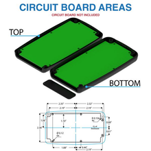 Mother Board Fixing Storage Box Black ,Hand Held Enclosure With Removable End Panel H65BK