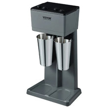 375W Dual Head Milkshake Machine 3-Speed Mixer with 2 x 820ml Stainless Steel Cups for Commercial Use