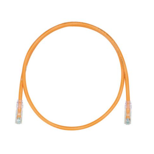 3m 24 AWG Orange Cat 6 Stranded Patch Cord UTPSP3MORY