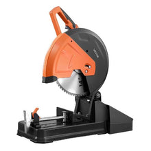 14-Inch Metal Chop Saw 2800W Motor ±45° Adjustable Dry Cut Blade Guard & Chip Box