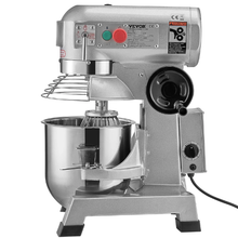 Commercial Food Mixer 30 Qt 1100W 3-Speed Dough Hook & Whisk