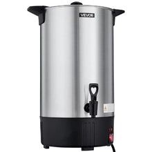 100 Cups Commercial Coffee Urn Stainless Steel Quick Brewing for Easy Cleaning Silver
