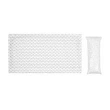 Queen Size Memory Foam Size Bed Pillow with Natural Fiber Pillowcase