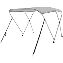 6'L x (61"-66")W x 46"H 3 Bow Boat Bimini Tops with Aluminum Alloy Frame Waterproof
