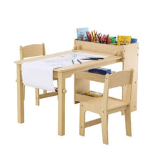 Kids Activity Table Set with Storage Cabinet