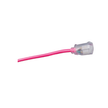 50 ft. 12/3 SJTW Outdoor Extension Cord w/ Light End Cool Pink 2578SW000A (Pack of 8)