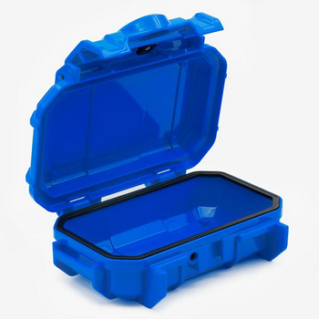 Waterproof Compact Carry Micro Blue Empty Case With Standard Latches Electronic Racks And Boxes Enclosure SE52OEM,BL