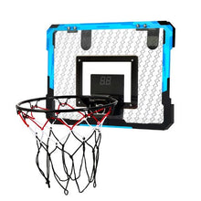 Ages 3+ Mini Kids Basketball Hoop with Electronic Scoreboard, LED Lights & Music, Over-the-Door Toy for Kids