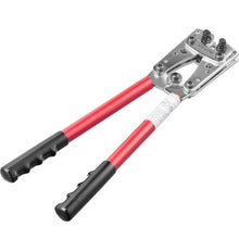 Battery Cable Lug Crimping Tool 10-1/0 AWG Cable Cutter 6 Dies 48 Copper Terminals
