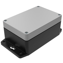 Flanged Base Polycarbonate Plastic Gray/black RBF53P06G16B