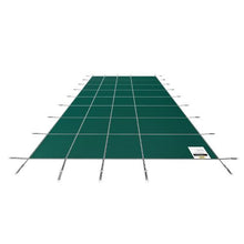 14x26 ft Inground Pool Safety Cover Mesh Winter Cover (Green)