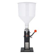 Manual Liquid Filling Machine 10–120ml 12L Hopper Anti-Drip Nozzle Carbon Steel
