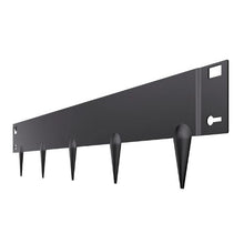 39 x 5 Inch Black Rust-Resistant Garden Edging Border Steel Landscape Edging ZY-39X5-5Black (Pack of 5)