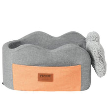 8 lbs Dog Booster Car Seat Pet Car Seat Small Dog up to Gray for Car JBS-PCS-005-DARK GRAY