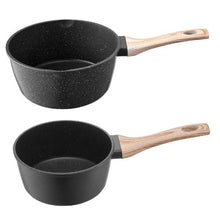 1.5 QT & 2.5 QT Nonstick Saucepan Set with Glass Lids for Kitchen