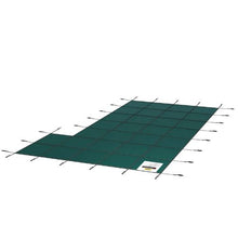 20x40 ft Inground Pool Safety Cover with Right Step Mesh Winter Cover Hardware Included