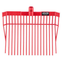 Heavy Duty Manure Fork Heads – 18-Tine Durable Plastic Replacement Pitchfork for Stable Hay & Farm Cleaning (6PCS)