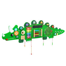 Dinosaur Activity Wall Panel 11 Montessori Sensory Toys for Kids 3-12 Ideal for Toddler Playroom or Classroom