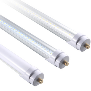 8' 50W 120-277V 6500K CCT Clear LED Tube (Pack of 25)