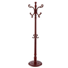 Modern Wooden Coat Rack Stand with Weighted Base 11 Hooks Hall Tree for Entryway Bedroom & Living Room