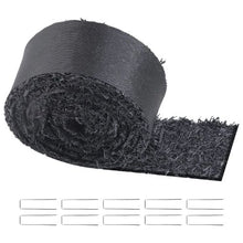 20 x 4.5 Inch Black Rubber Mulch Garden Edging – Permanent, Natural-Looking, Recycled Rubber Mat