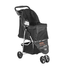 3 Wheels Dog Stroller With 35lbs Detachable Carrier DTC-803