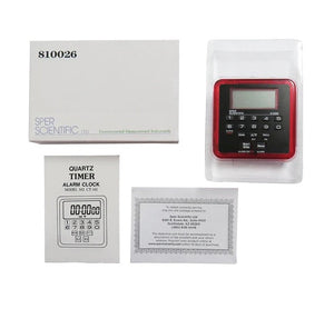 Certified Count Up/Count Down Timer 100 Hrs 810026RC